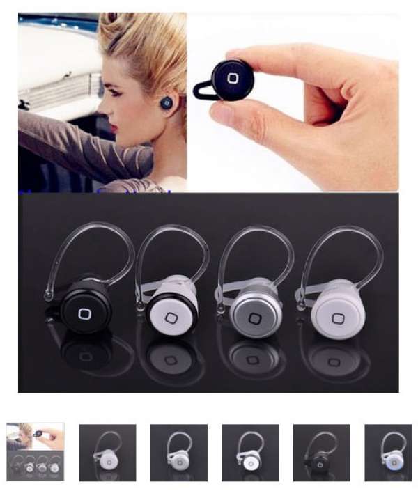 Smallest Mono Wireless Invisible Bluetooth 