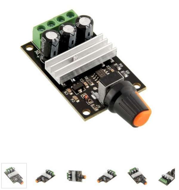 PWM DC 6V 12V 80W Motor 
